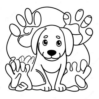 Page A Colorier Du Logo Du Refuge Pour Animaux 49754-41498