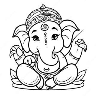 Page A Colorier De Ganesha 49814-41548