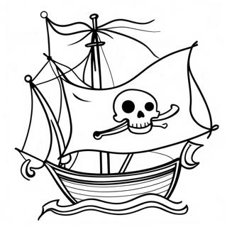 Page A Colorier Des Drapeaux De Pirates 49824-41558