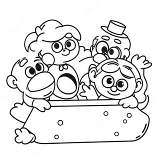 Page A Colorier Des Muppet Babies 4982-3995