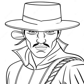 Page A Colorier De Zorro 49834-41567