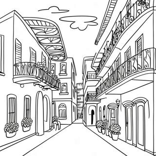 Page A Colorier De La Ville De La Nouvelle Orleans 49854-41578