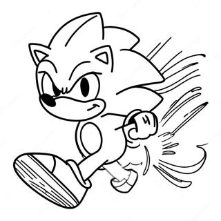 Page A Colorier De Sonic Le Herisson En Vitesse 49875-41601