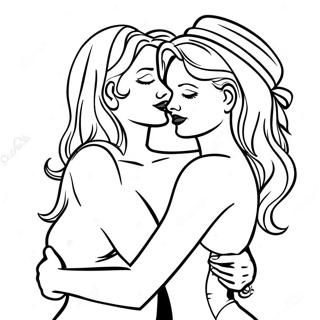 Page A Colorier De Couples Coquins Et Ludiques 49885-41610