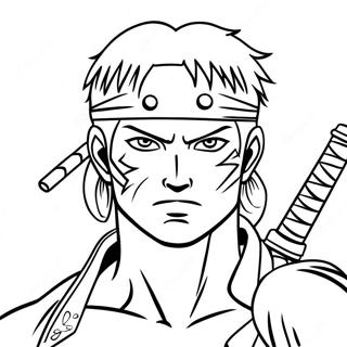 Zoro Pages À Colorier