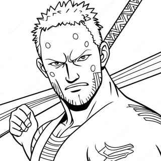 Page A Colorier De Zoro En Action 49905-41620