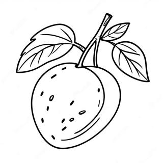 Page A Colorier De Fruit De Mangue 49924-41654