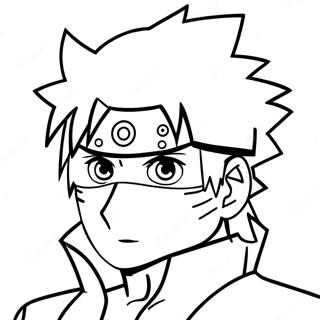 Page A Colorier De Kakashi Avec Sharingan 50104-41791