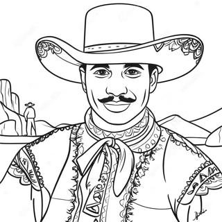 Page A Colorier Du Festival Des Charros 50154-41824