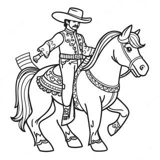 Page A Colorier Du Parade Des Charros 50155-41830