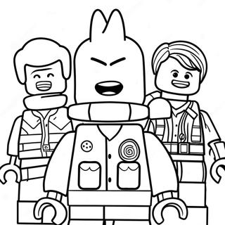 Page A Colorier Du Film Lego 50204-41871