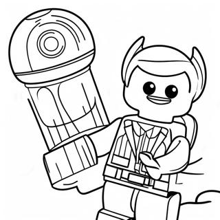 Page A Colorier Du Film Lego 50204-41872