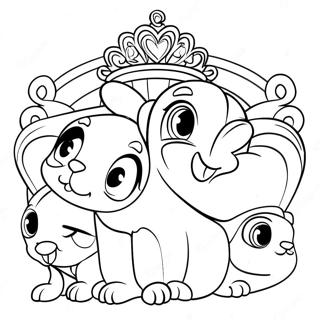 Page A Colorier Des Animaux De Palais 5022-4028