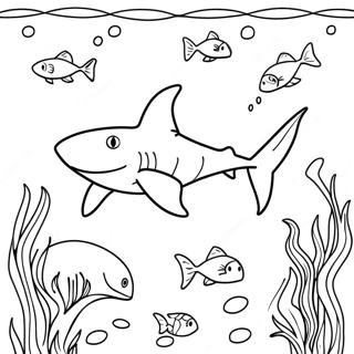 Page A Colorier De Bruce Le Requin Sous Leau 50245-41899