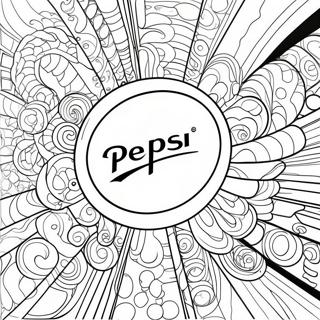 Page A Colorier Du Logo Pepsi 50254-41914