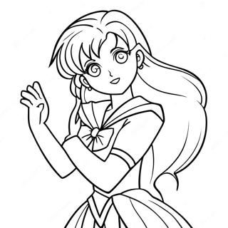 Sailor Venus Pages À Colorier