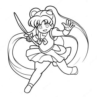 Page A Colorier De Sailor Venus En Action 50265-41907