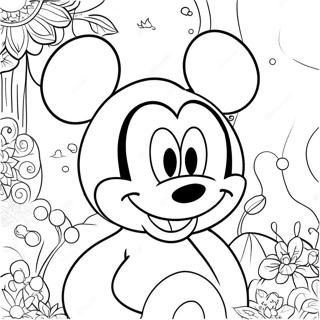 Mickey Pages À Colorier