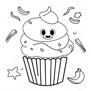 Page A Colorier Cupcake Dhalloween 50314-41946