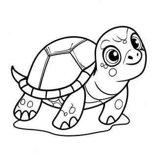 Page A Colorier Mignonne Tortue De Finding Nemo 50325-41962