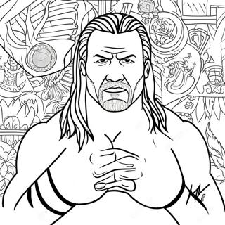 Page A Colorier Wwe 50354-41976