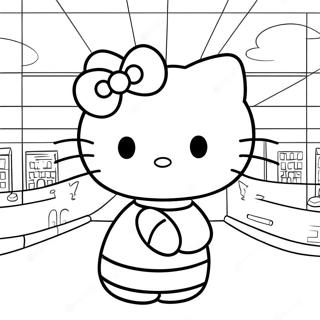 Page A Colorier Hello Kitty Y2k 50464-42070