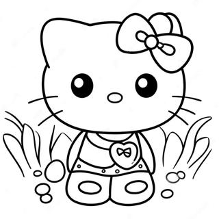 Page A Colorier Hello Kitty Y2k 50464-42072