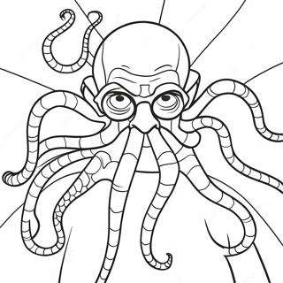 Page A Colorier Doc Ock Avec Des Tentacules 50475-42067