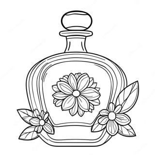 Page A Colorier De Flacon De Parfum 50494-42087