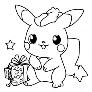 Page A Colorier Pokemon Noel 5052-4052