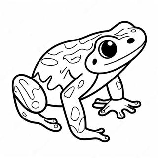 Page A Colorier De La Grenouille Dart Empoisonnee 50544-42126