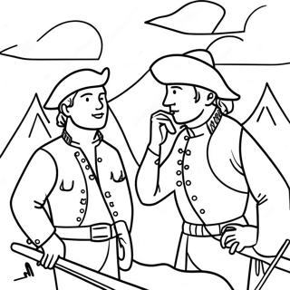 Lewis Et Clark Pages À Colorier