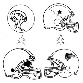 Page A Colorier Des Logos De La Nfl 5062-4058