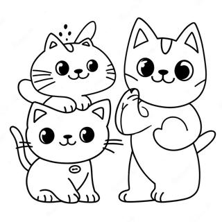 Super Kitties Bitsy Pages À Colorier