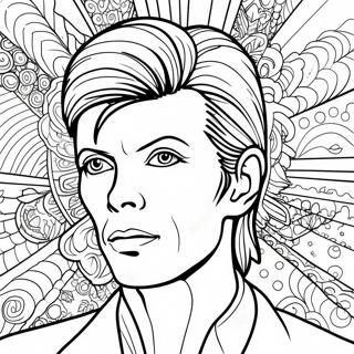 Page A Colorier De David Bowie 50794-42323