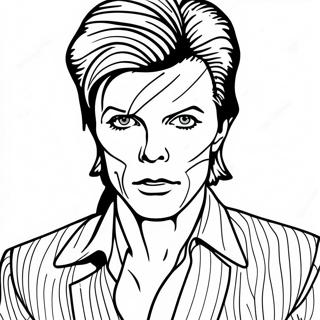 Page A Colorier De David Bowie 50794-42324