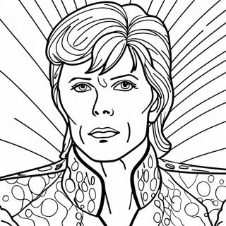 Page A Colorier De David Bowie En Costume De Ziggy Stardust 50795-42319