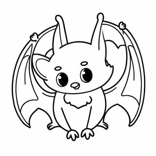 Impression De Chauve-Souris Pages À Colorier