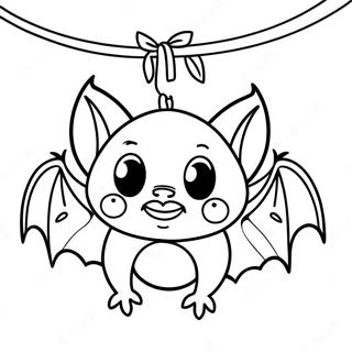 Impression De Chauve-Souris Pages À Colorier