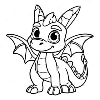 Page A Colorier Skylander Spyro Le Dragon 51025-42511