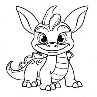 Page A Colorier Skylander Spyro Le Dragon 51025-42512