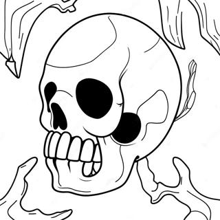 Page A Colorier Skull Crawler 51054-42528