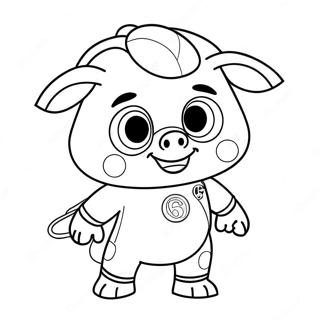 Page A Colorier Alpha Pig Super Why 51074-42550