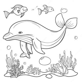 Page A Colorier Baleine 51114-42583