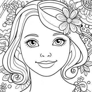 Page A Colorier Girly 51124-42587