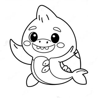 Page A Colorier De Bebe Requin Mignon En Costume 5123-4109