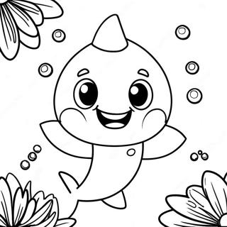 Page A Colorier De Bebe Requin Mignon En Costume 5123-4112