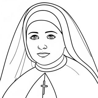 Page A Colorier De Sainte Bernadette 51274-42699