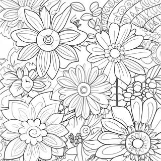 Page A Colorier De Fleurs 51284-42715