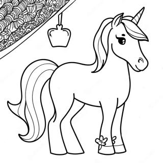 Page A Colorier De La Princesse Cheval 51294-42732